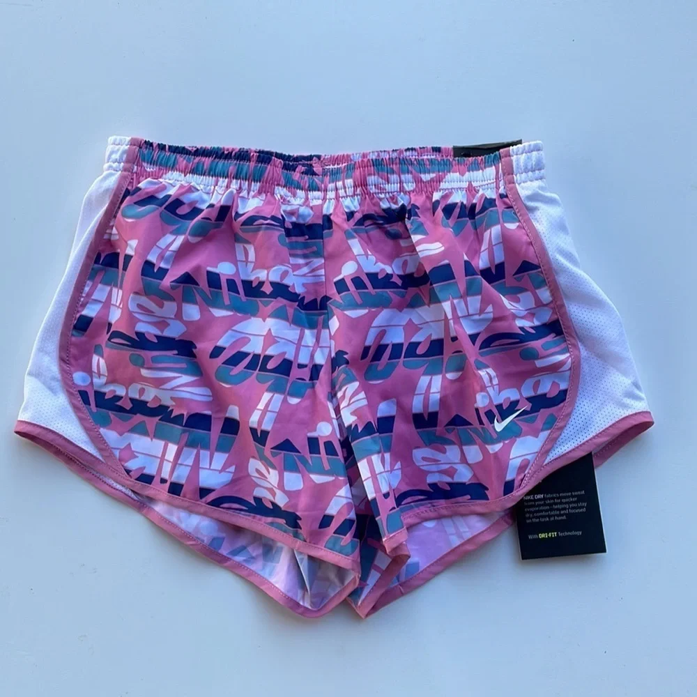 Nike Print Tempo Magic Flamingo Shorts Sz M
